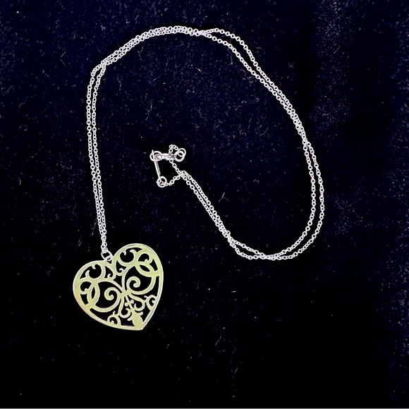 Tiffany & Co. Enchant Heart Pendant, Sterling Silver